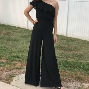 White House Black Market Black Jumpsuit